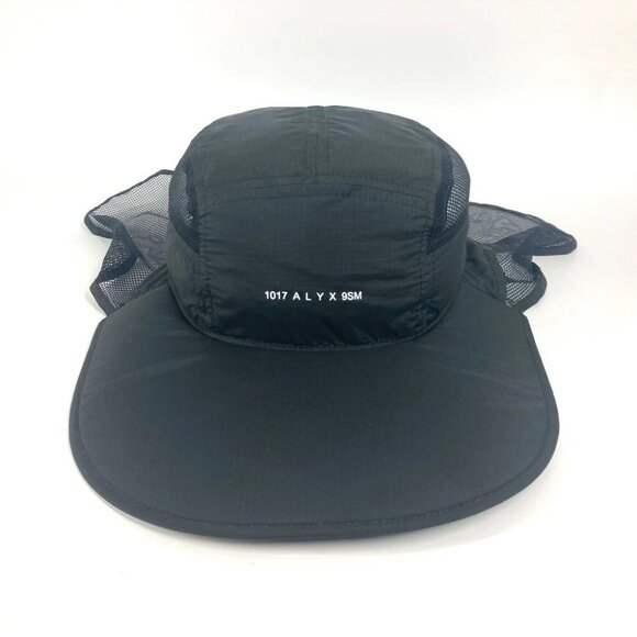 MONCLER ALYX collaboration hat hat bucket hat bob hat hat Nylon Black Unused - Picture 10 of 12